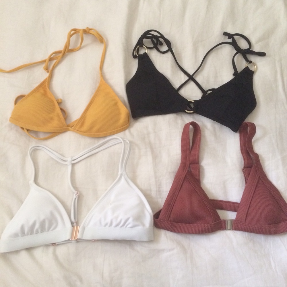 4 PACK bikini tops